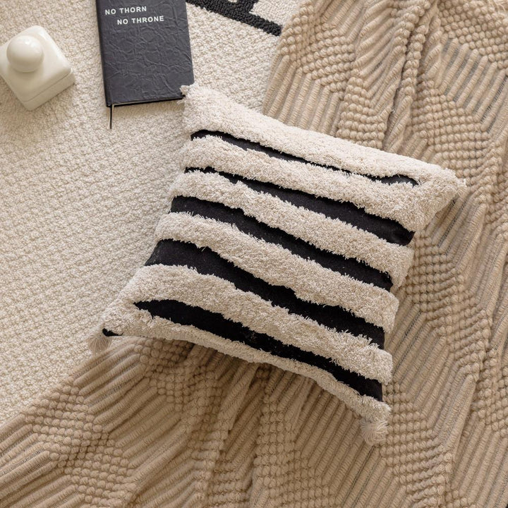 JUNO TASSEL STRIPE PILLOW