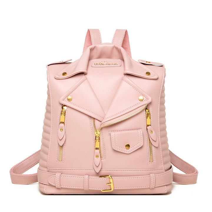 ALEXIS LEATHER JACKET BACKPACK