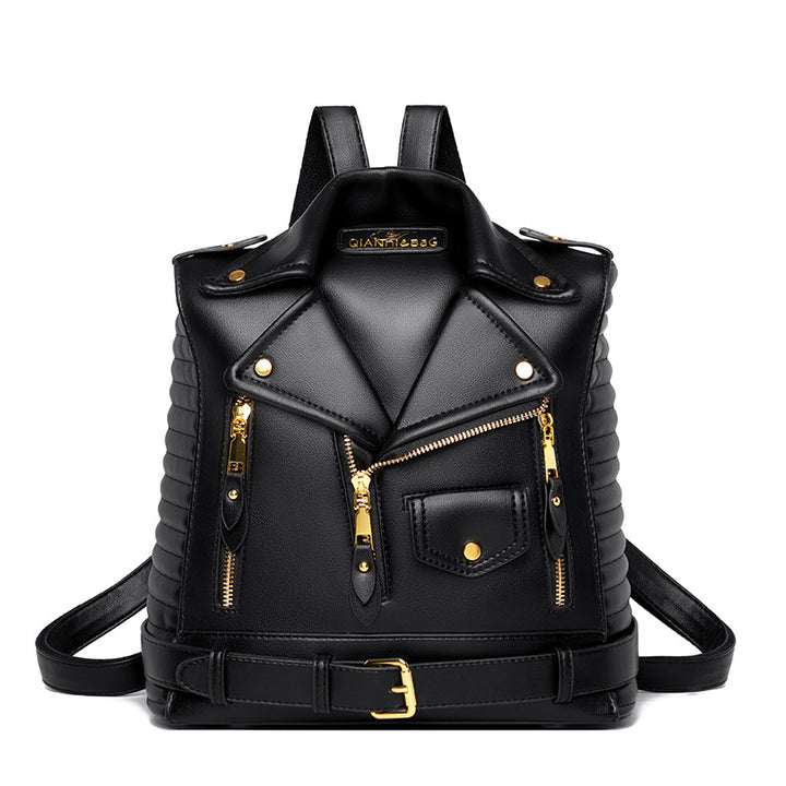 ALEXIS LEATHER JACKET BACKPACK