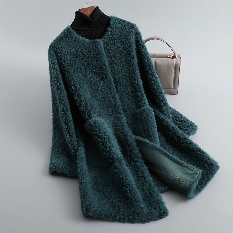 CHLOE OVERSIZED FLEECE COAT