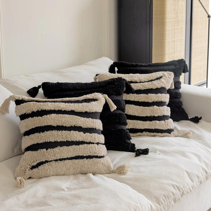 JUNO TASSEL STRIPE PILLOW