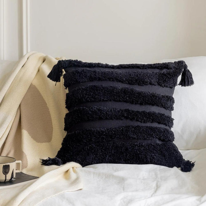 JUNO TASSEL STRIPE PILLOW